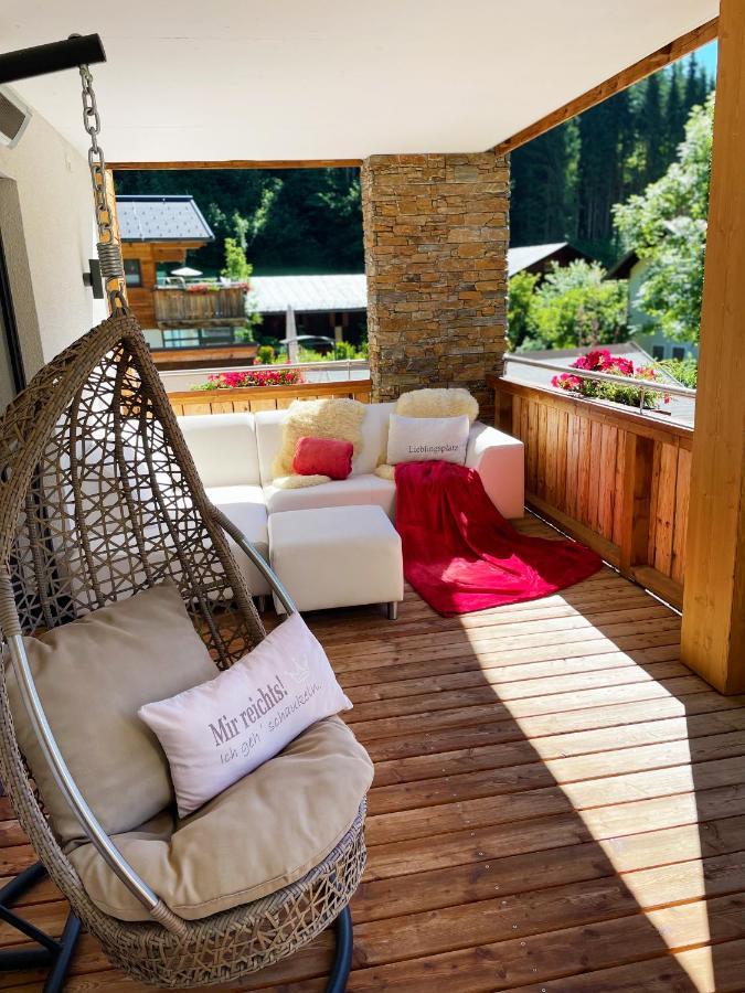 Luxusapartment Muellerhaus Mühlbach am Hochkönig Esterno foto
