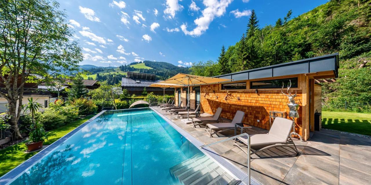 Luxusapartment Muellerhaus Mühlbach am Hochkönig Esterno foto