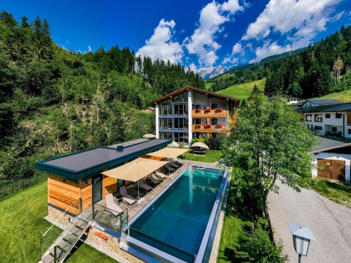 Luxusapartment Muellerhaus Mühlbach am Hochkönig Esterno foto